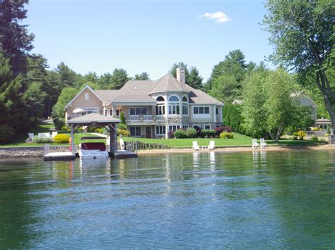 Beautiful House On Lake George Ny Lake House Beautiful Lakes