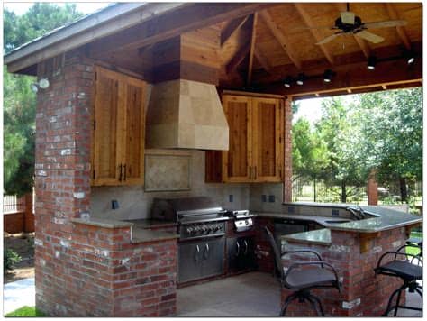 Now a word from backyard bbq store. Patio Backyard Amazing Bbq Awesome Smokehouse Cypress Back ...