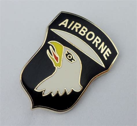 Us Army Csib 101st Airborne Division Combat Service Identification