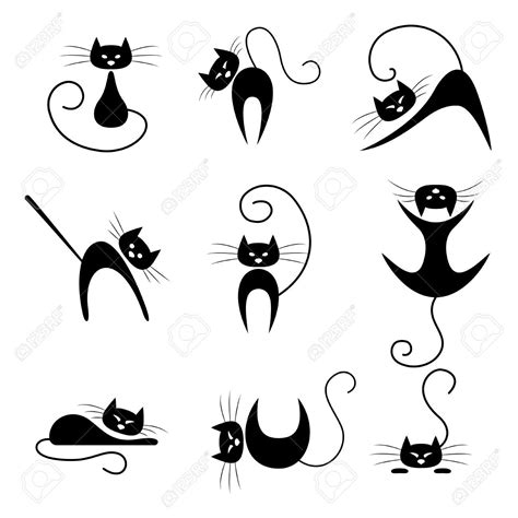 Dessin un chat simple et base, vous aider à pratiquer observations comment dessiner un chat, car il est nécessaire pour vos compétences en dessin! Pin by Anete Santa on Bricoles perso, dessins, trucs et machins | Cat silhouette tattoos, Black ...