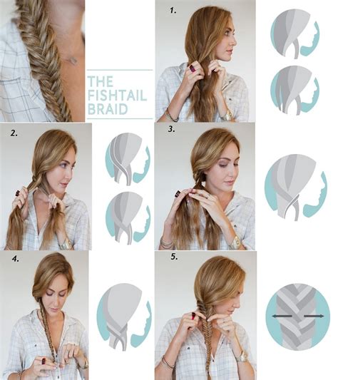I love to do braids, fishtails, loose side braids, and braid head band with a ponytail. How To Do A Fishtail Braid Step By Step - Style Arena