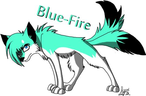Blue Fire By Flame Expression On Clipart Library Wolf Dragon With