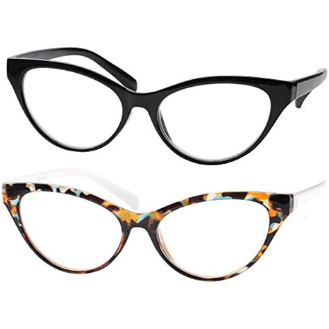 Modern Cat Eye Clear Lens Eye Glasses Frame Reading Glasses For Ladies