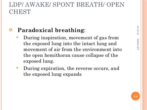 Exams And Me Paradoxical Breathing