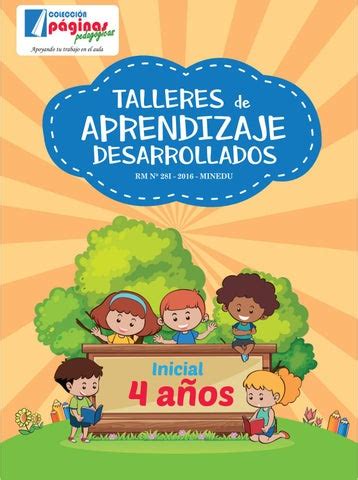 Talleres de Aprendizaje Desarrollados 2019 Inicial 4 años by Editora