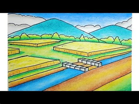 Keindahansawahdidesalagiviral#sawahviral pemandangan sawah nanggulan pemandangan sawah dan gunung pemandangan. cara mudah menggambar dan mewarnai pemandangan alam gunung ...