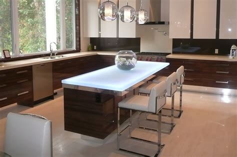 Photo by designer kitchens la. 6 Popular Glass Countertop Types - CGD Glass Countertops
