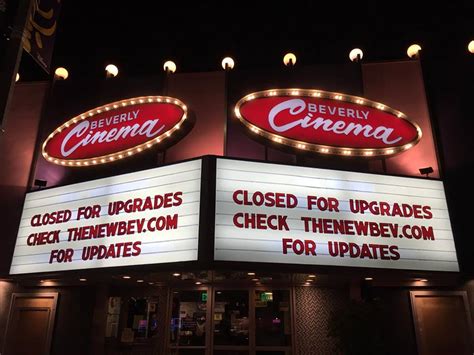 Los Angeles Theatres New Beverly Cinema
