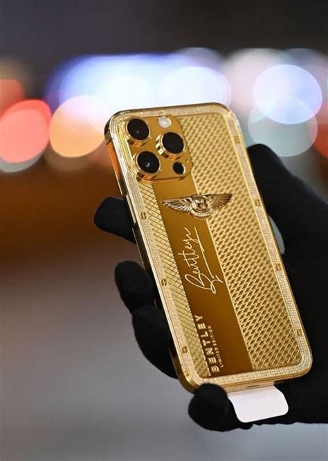 18k Gold Plated Iphone 15 Pro Max Iphone 14 Pro Max T