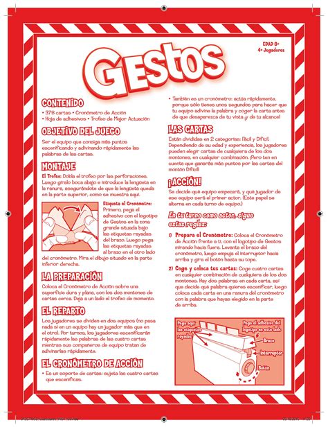 We did not find results for: Hasbro Gaming - Juego de preguntas Gestos (04257105) (versión española): Amazon.es: Juguetes y ...