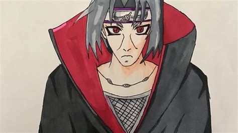 Drawing Itachi Uchiha From Naruto Sj Cool Arts 23 Youtube