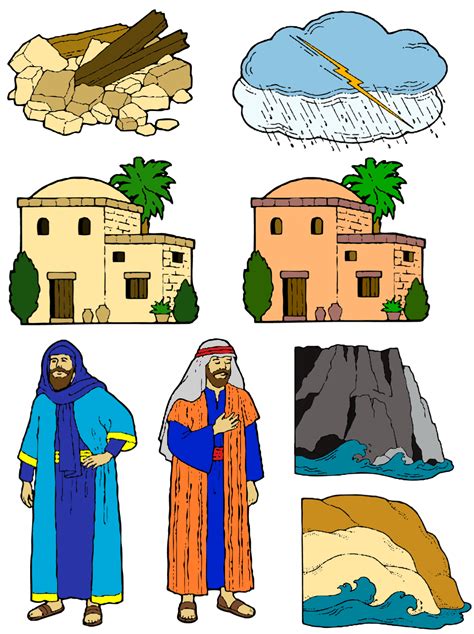 Learn about the disciplines that set multiplier leaders apart by. The House Built on the Rock - Clipart - SundaySchoolist