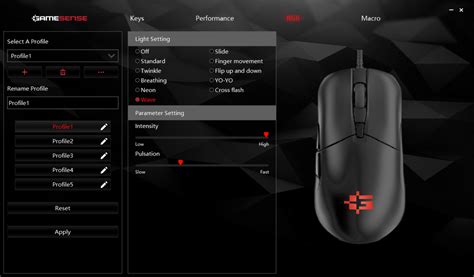 Gamesense Mvp Wired Gaming Mouse Review Software And Lighting Techpowerup