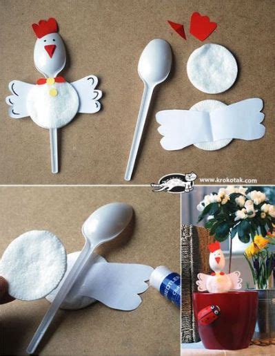 33 Best Plastic Fork And Spoon Kids Crafts Farm Crafts Toddler Crafts
