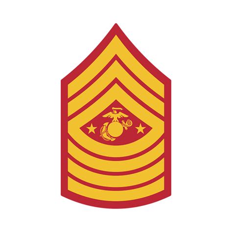 Sergeant Major Of The Marine Corps Smmc Usmc E 9 Rank Sticker Decal