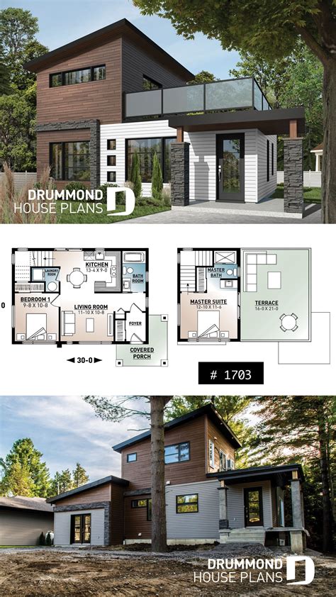 Beautiful Affordable Modern House Plan Collection Dru