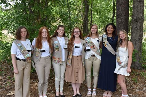 Eight Virginia Beach Girl Scouts Earn Highest Honor In Girl Scouts The