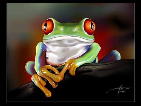 Beautiful frog hd wallpaper available in different dimensions. Cute Frog Wallpapers - Wallpaper Cave
