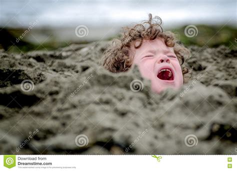 Head Stuck In The Sand Sometimes An Idiom Stock Image Image Of Eyes
