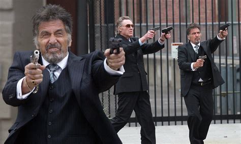 Al Pacino And Christopher Walken Come Out Guns Blazing As They Shoot