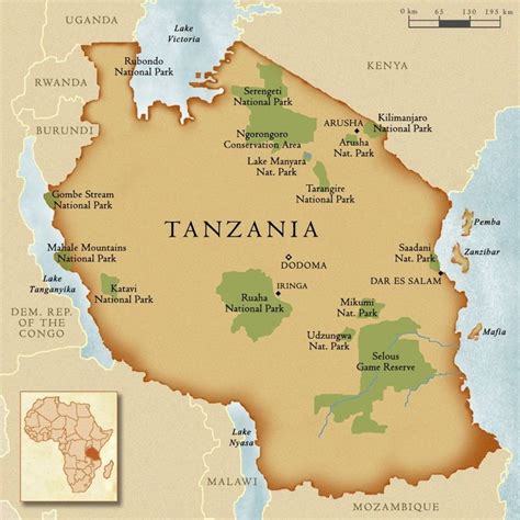 Tanzania Africa Map Tanzania Authentic East Africa 800 X 800 Pixels