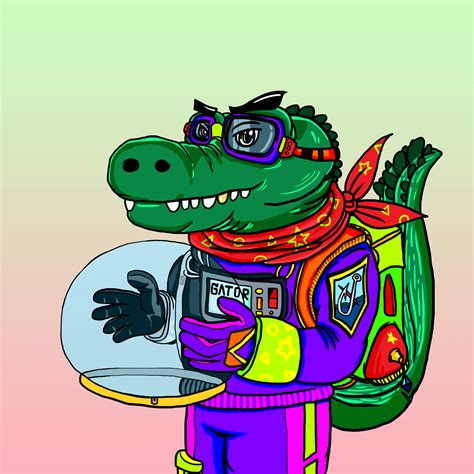 Space Gator Sadboii Event Drop Opensea
