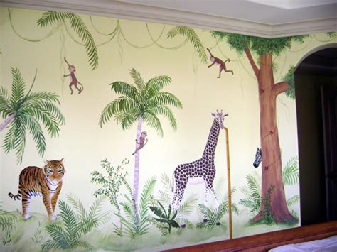 Top 20 children s room wall murals homesthetics inspiring. Jungle Mural,Children's Nursery Jungle Murals, South Florida,