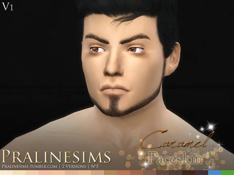 Caramel Faceskin By Pralinesims Sims 4 Skins