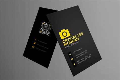 photography business card business card templates creative market