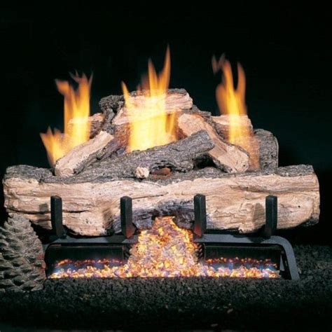 A gas fireplace is usually interpreted in three ways: Vent Free Gas Fireplace with Logs | Unique Fireplaces ...