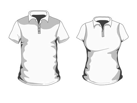 Download White Collar T Shirt Design Template - Amyhj