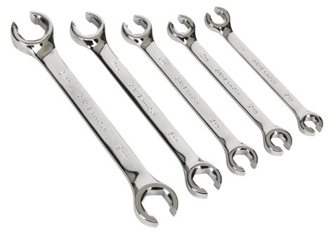 Sealey Ak2651 Flare Nut Spanner Set 5pc Metric From Lawson His