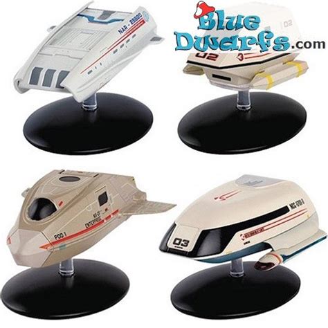 Star Trek Shuttlecraft Set 2 Executive Shuttle And Type 7 And Type 15