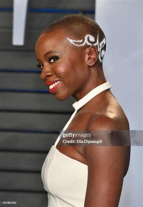 Danai Gurira Attends The 2018 Vanity Fair Oscar Party Hosted By News Photo Getty Images