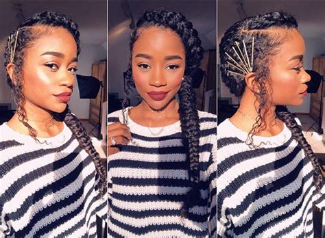 In the world of hairstyles, you can't survive if you haven't seen and tried at least the simplest of braiding tutorials: 21 Easy Ways to Wear Natural Hair Braids | StayGlam