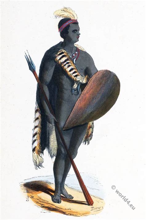 South Africa Namibia Bantu Xhosa Warrior