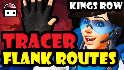 The best, most concise guide for tracer that i hope there is! Overwatch - Tracer Flank Routes Guide (Kings Row) - YouTube