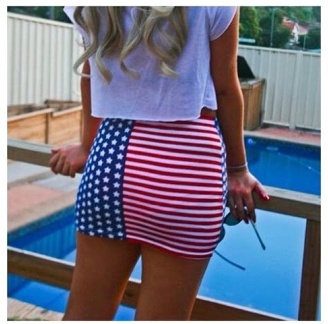 The flag of the united states might be the world's most famous starred flag. Skirt: american flag, red white and blue, patriotic ...