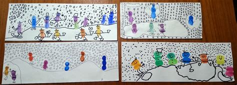 Basteln mit und für kinder: Winterspaß im Kunstunterricht | Carlo-Mierendorff-Schule