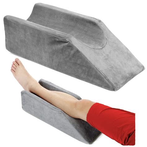 buy leg elevation wedge pillow knee foam for sleeping post surgery foot leg rest pillows knee