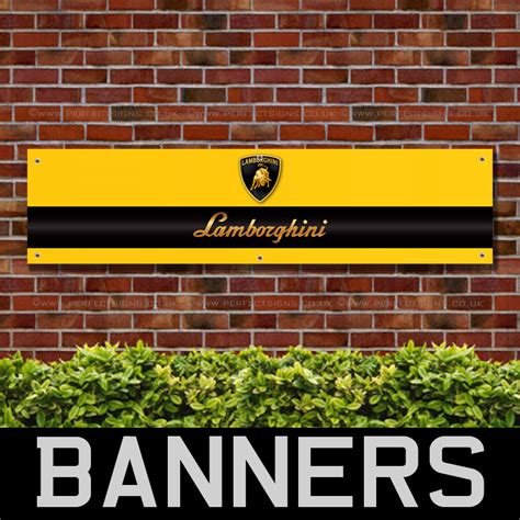 Lamborghini Pvc Banner