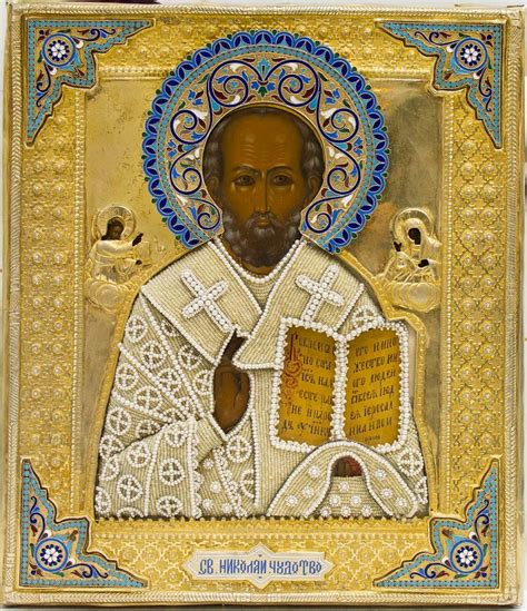 A Russian Icon Of St Nicholas Dec 18 2014 Chelsea Auction In Ny