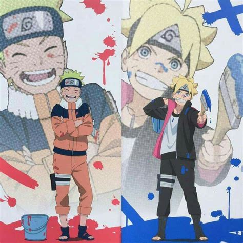Naruto And Boruto A Like Father Like Son Anime Pinterest