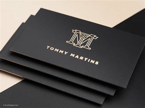 Business card size in inches: Logo + Business Card Design Service | RockDesign Luxury ...