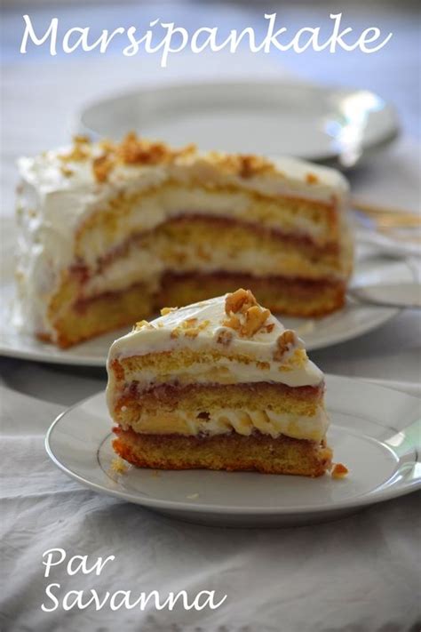 Faites ce dessert en mode pas à pas comme sur votre thermomix ! Gateau norvégien: Marsipankake - Aiguilles & Gourmandises ...