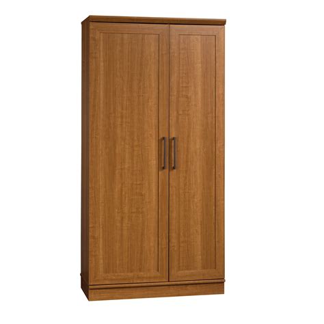 Sauder Homeplus 71 Tall 2 Door Multiple Shelf Wood Storage Cabinet