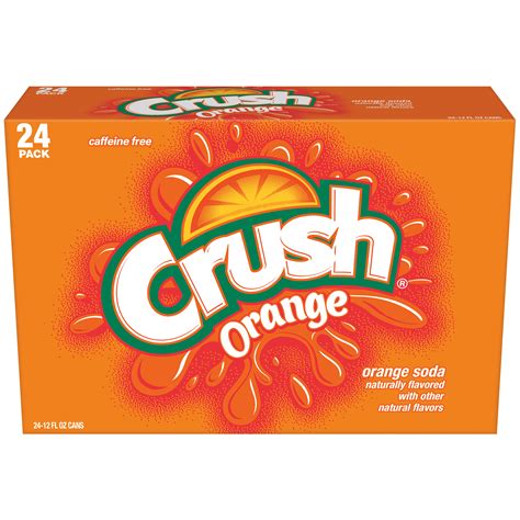 Crush Orange Soda 12 Fl Oz 24 Count