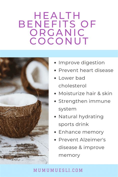 8 Stunning Health Benefits Of Coconuts ⋆ Mu Mu Muesli