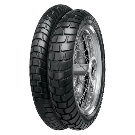 · the best 50/50 dual sport tire will stick to the roads in the rain and keep you from spinning your tyres in the sand and mud. Continental Escape Dual Sport Tire - Cycle Gear
