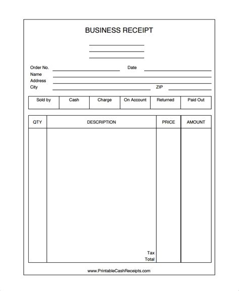 A sales receipt records an actual payment, while an invoice notes the total amount due. FREE 28+ Receipt Templates in PDF | MS Word
